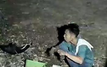 Gudang Burukan/barang Bekas Milik Warga Tanamas Dibobol Maling, Diduga Dilakukan Dua Pelaku