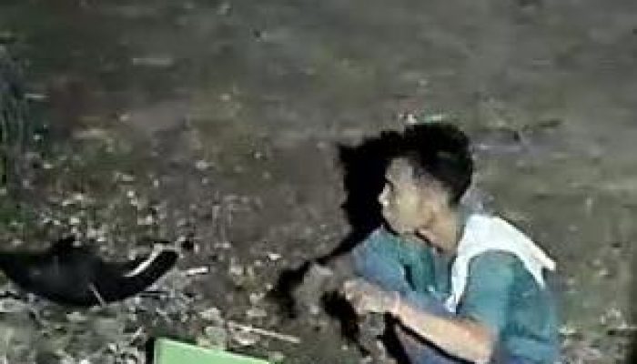 Gudang Burukan/barang Bekas Milik Warga Tanamas Dibobol Maling, Diduga Dilakukan Dua Pelaku