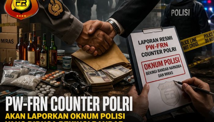 PW – FRN Counter Polri, Akan Laporkan Oknum Polisi yang Diduga Bekingi Bandar Narkoba dan Miras di Ciayumajakuning