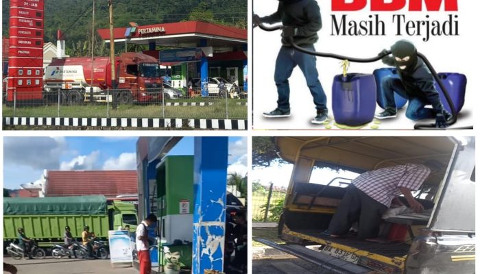 SPBU 14.252.516.Bungus Teluk. Kabung, Pembiaran Langgar Aturan SOP Melayani Pembelian BBM Menggunakan Jerigen