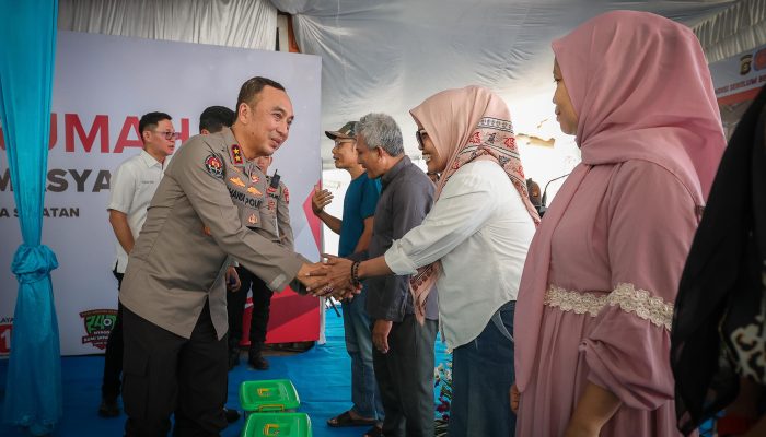 *Wujud Polri Humanis, Masyarakat Apresiasi Bantuan Bedah Rumah Polda Sumsel*