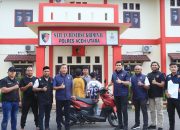 Sat Reskrim Polres Acèh Utara Ungkap Kasus Curanmor dalam 1×12 Jam