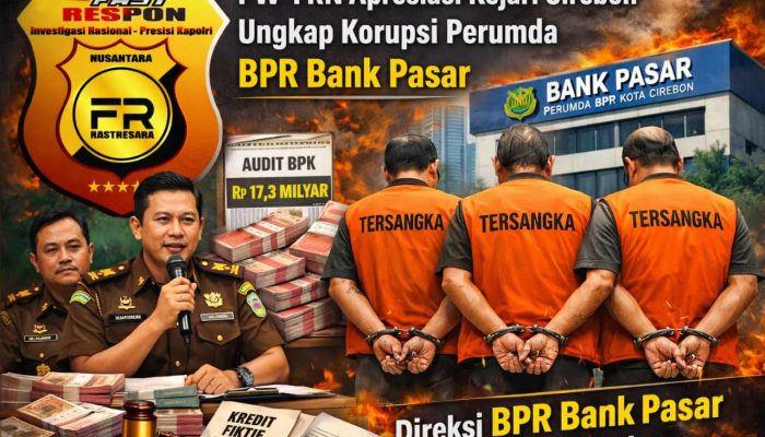 PW – FRN Counter Polri Apresiasi Kejari Kota Cirebon Ungkap Kasus Korupsi Perumda BPR Bank Pasar