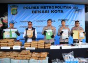 Polres Metro Bekasi Kota Ungkap 80 Kasus Narkoba hingga April 2026, Menyelamatkan lebih dari 62 ribu jiwa