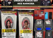 Berantas Jaringan Narkoba, Penyidik Satresnarkoba Polres Lubuk Linggau Tangkap Pria dan Wanita Pengedar