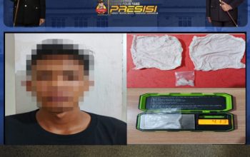 Baru Genap 19 Tahun, Petani Muda di Lempuing Jaya OKI Sudah Edarkan Sabu — Polres OKI Bekuk dan Sita 4,13 Gram