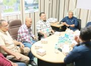 Perumda Tirtanadi Medan terima kunjungan tokoh pemuda Medan Permai , Ketua A-PPI Sumut, mendukung komitmen tingkat kan layanan