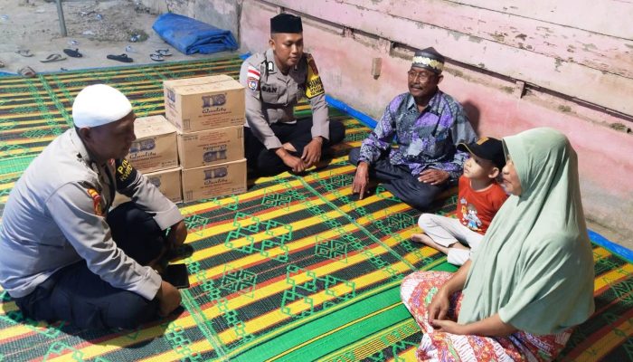 Hadir di Tengah Duka, Polsek Peureulak Barat Tunjukkan Kepedulian*