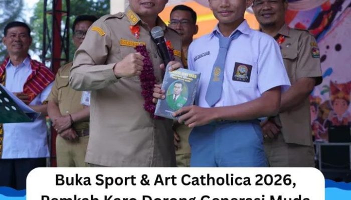 Pemkab Karo Dorong Generasi Muda Tangguh di Lapangan dan Kreatif di Panggung