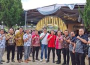 Rombongan Dit Intelkam Polda Sumut Hadiri Pernikahan Briptu Samuel Deopin Saragih dan Efri Elsridayani Purba