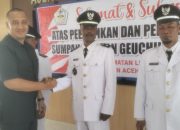 Camat Lhoksukon Lantik Geuchik Baru, serta Imum Mukim