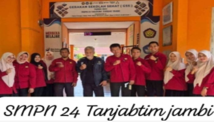 Kepala sekolah SMPN 24 Tanjabtim ajak insan pers jadi Mitra dalam tingkatan kualitas pendidikan