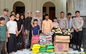 Wujud Kepedulian Terhadap Santri, Polres Aceh Utara Salurkan Bantuan ke Dayah