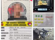 Pesan Antar Ekstasi via COD Lintas Provinsi, Kurir dari Riau Diringkus Satresnarkoba