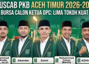 PKB Aceh Timur Gelar Muscab Tahun 2026, Ini Nama-nama Calon Ketua DPC 2026-2031