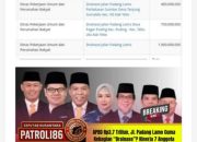 APBD Rp3,7 Triliun, Jl. Padang Lamo Cuma Kebagian “Drainase”? Kinerja 7 Anggota DPRD Provinsi Jambi Dipertanyakan.