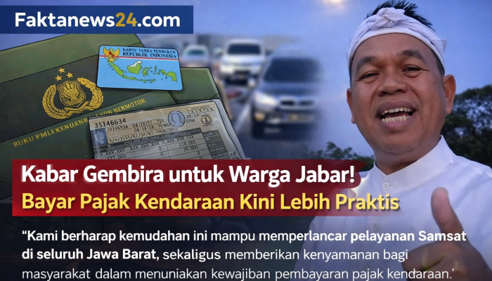 Kabar Gembira untuk Warga Jabar! Bayar Pajak Kendaraan Kini Lebih Praktis