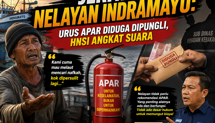 Jeritan Nelayan Indramayu: Urus APAR Diduga Dipungli, HNSI Angkat Suara