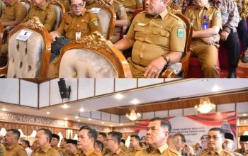 Sekda Tebo Hadiri Peresmian Posbankum dan Pemberian Penghargaan Desa/Kelurahan