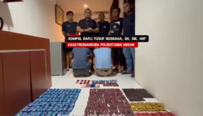 Jadi Gudang Penyimpanan Vape Narkoba  Dua Kamar di Satu Apartment Digerebek 