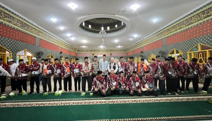 Kapolda Sumsel Pastikan Pengamanan Maksimal pada Pelepasan Jemaah Haji di Musi Rawas Utara