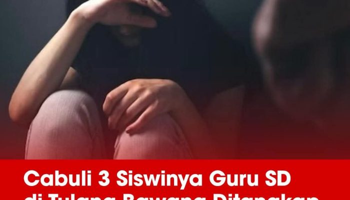 Dunia Pendidikan di Tulang Bawang Cemar Ulah Oknum Guru. Cabuli Tiga Murid Sekaligus