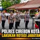 Polres Cirebon Kota Lakukan Rotasi Jabatan untuk Penyegaran Organisasi ‎
