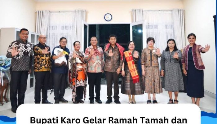 Bupati Karo Gelar Ramah Tamah Bersama Forkopimda
