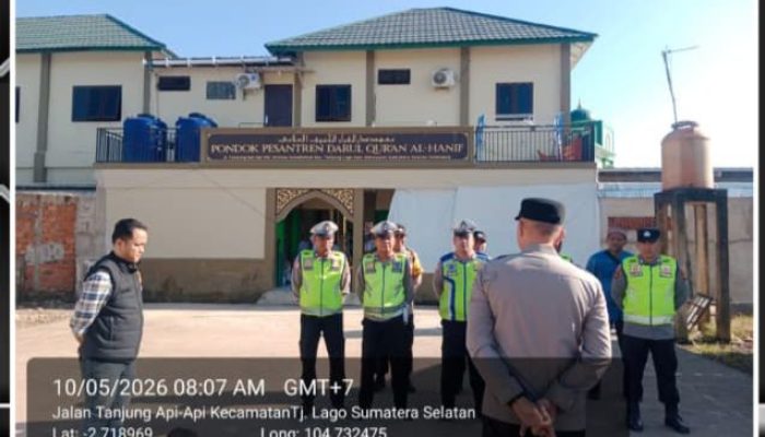 Polsek Tanjung Lago Amankan Tabligh Akbar & Wisuda Tahfidz Ponpes Darul Qur’an Al Hanif