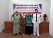 Pelantikan Dan Pengambilan Sumpah mutasi Jabatan Kasun ngrandu ke kasi pemerintahan,Desa Morosunggingan Peterongan jombang