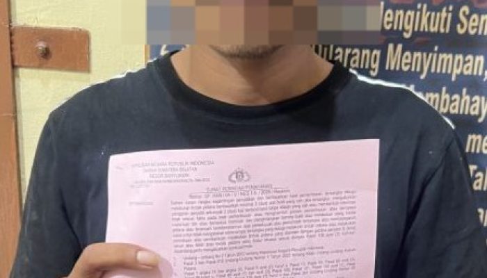 Empat Bulan Buron, Tiga Pelaku Curat di Banyuasin Diamankan Polisi