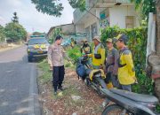 Polsek Pasawahan Patroli Dialogis, Imbau Pekerja Utamakan Keselamatan dan Waspada Curanmor