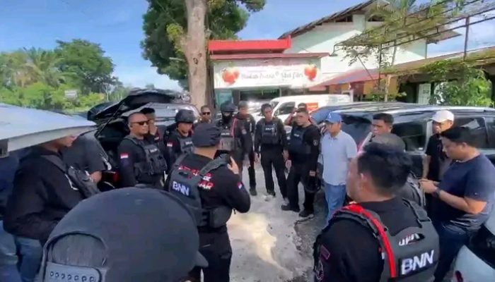 Respon Cepat Laporan Masyarakat, BNN Gerebek Kampung Narkoba di Sumatera Utara