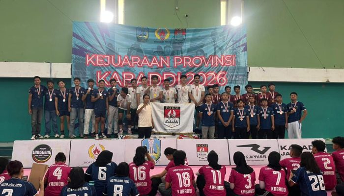 Kabaddi Pacitan Ukir Prestasi di Kejurprov Jatim 2026, Berhasil Raih Perak dan Perunggu