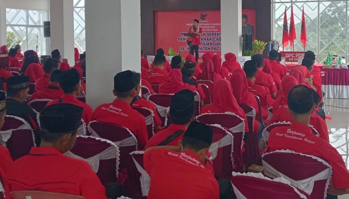 PAC PDI Perjuangan Pacitan Resmi Dilantik, Sinyal Perubahan Politik dari Akar Rumput Mulai Dinyalakan