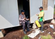 Dukung Swasembada Pangan Presiden RI, Polsek Bengkalis Intensifkan Perawatan Lahan Jagung Pipil di Desa Ketam Putih Kec.Bengkalis 