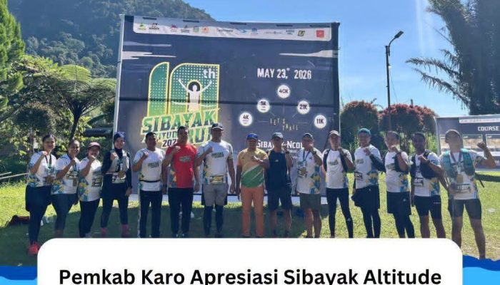 Pemkab Karo Apresiasi Sibayak Altitude Run 2026, Dorong Sport Tourism dan Ekonomi Kreatif