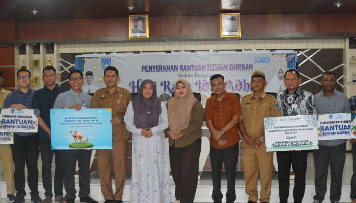 Sambut Idul Adha 1447 H, Pemko Langsa Salurkan 62 Hewan Qurban Untuk Masyarakat