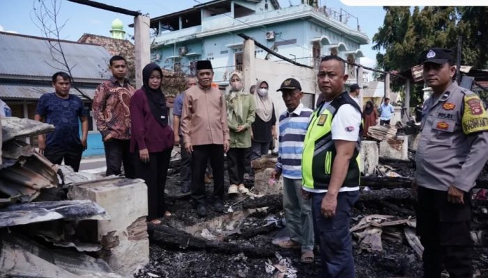 Kantor Lurah Tanjung Raja Utara Ludes Terbakar, Pemkab Ogan Ilir Gerak Cepat Pastikan Pelayanan Warga Tetap Berjalan