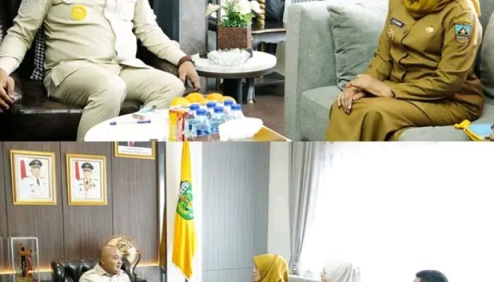Bupati Tebo Terima Audiensi Wakil Bupati Dharmasraya