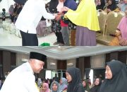 Bupati Tebo Serahkan Bantuan Sembako dari LAM Jambi Provinsi Jambi
