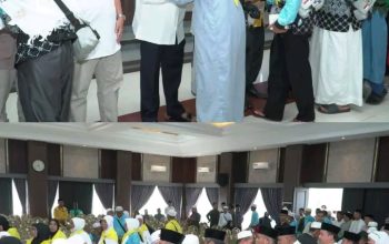 Bupati Tebo Sambut Kepulangan Jamaah Haji Kloter 22 Tahun 1448 H