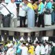 Bupati Tebo Sambut Kepulangan Jamaah Haji Kloter 22 Tahun 1448 H