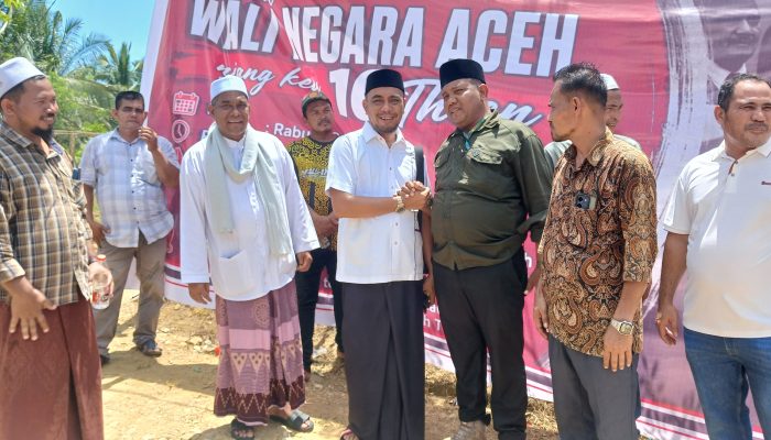 Gema Do’a Dan Santunan Anak Yatim Mengiringi Haul Wali Negara Aceh Yang Ke 16 Tahun,