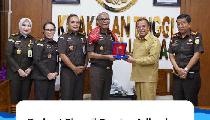 Perkuat Sinergi Dengan Adhyaksa, Bupati Karo Sambangi Kejati Sumut
