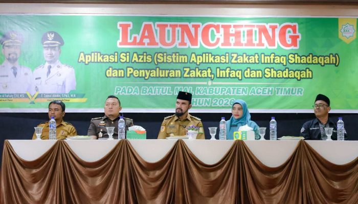Bupati Al-Farlaky Luncurkan Aplikasi Si AZIS