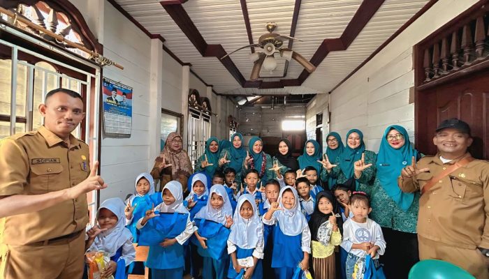 Kunjungi Telaga Tujoh, Ny. Devi Sentana Perkuat Pendidikan Anak Usia Dini
