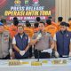 Sat Narkoba Polres Simalungun Torehkan Rekor Terbaik, Operasi Antik Toba 2026 Ringkus 53 Tersangka Dan Sita Lebih Dari Satu Kilogram Narkoba