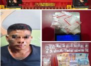 Polres Prabumulih Gerebek Rumah Kosong yang Dijadikan Tempat Pengemasan Sabu, 24 Paket Siap Edar Disita