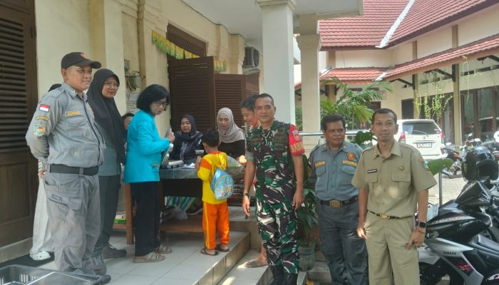 Peran Aktif Babinsa Serengan Pendampingan MBG Bumil dan Balita ‎